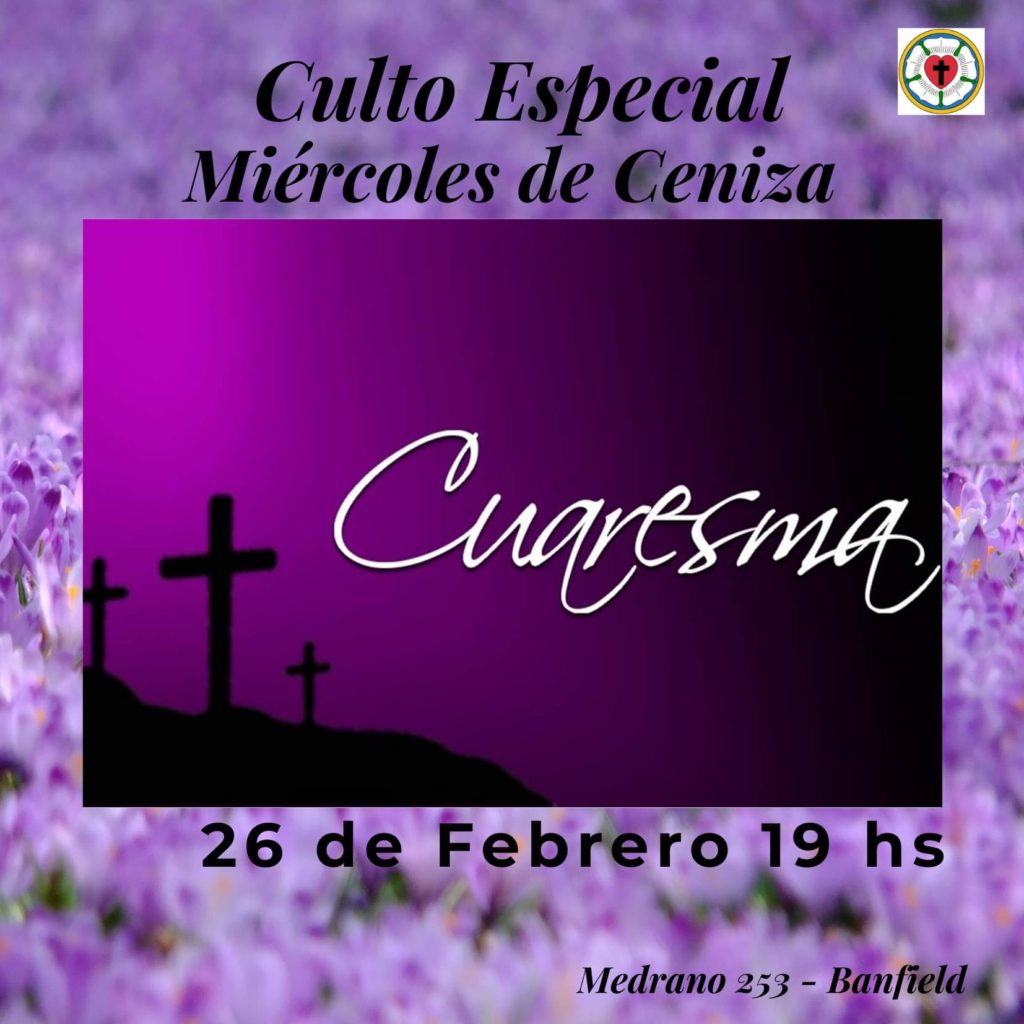 culto miércoles de ceniza cuaresma