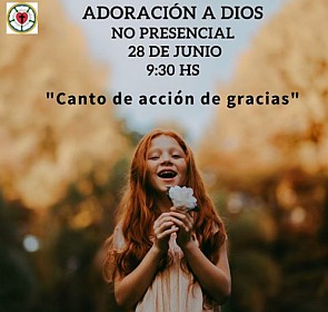 canto de acción de gracias